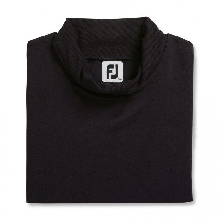 Black Women\'s Footjoy Funnel Collar  Shirts | US-21384ZF